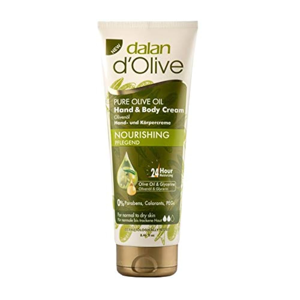 Hand and Body Cream with Pure Olive Oil