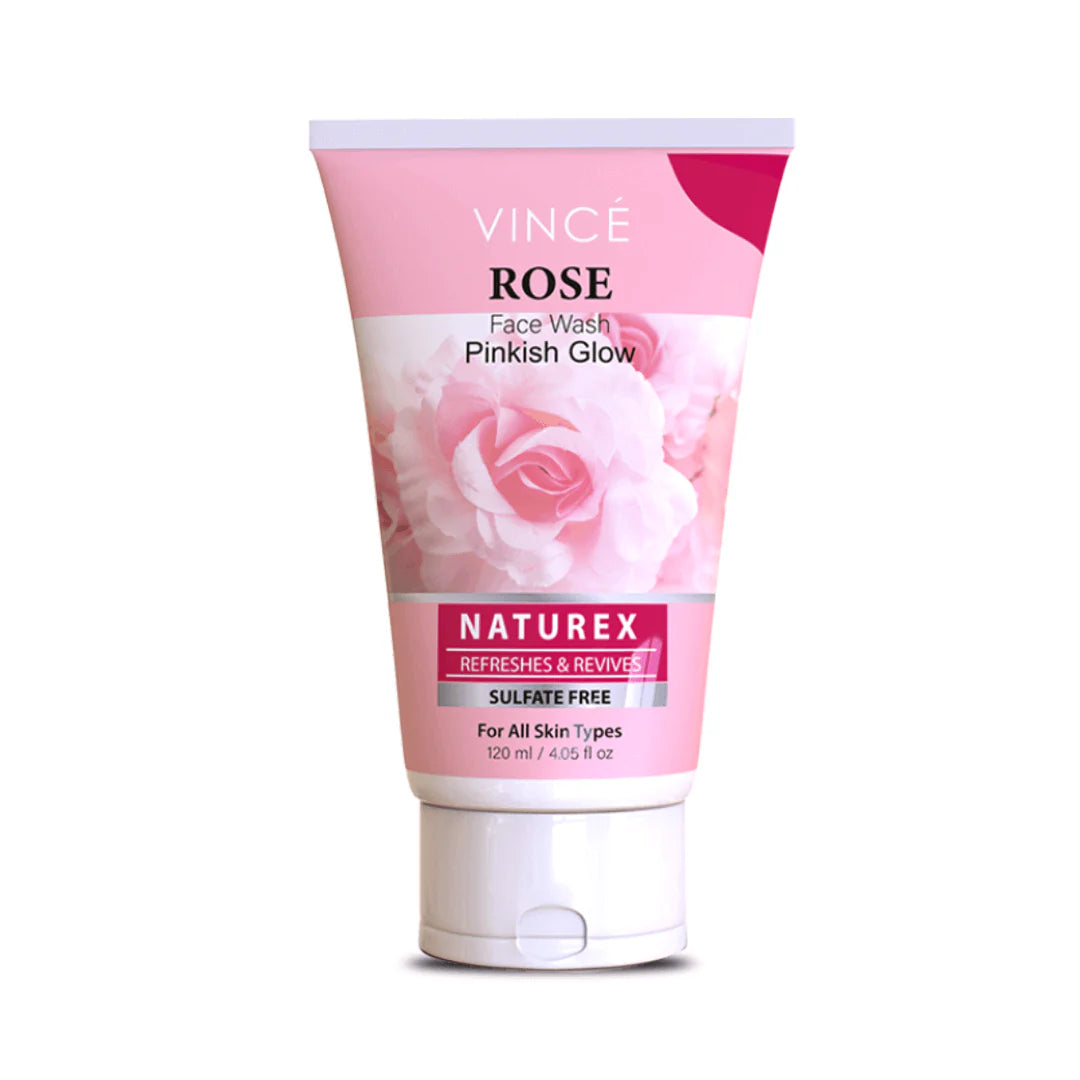 Vince Face Wash Rose Pinkish Glow